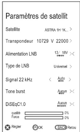 CHANGHONG LED40D1100ISX - Réglages des menus - 2