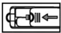 CHANGHONG LED40D1100ISX - Austauschen der Batterien - 3