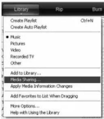 CHANGHONG LED40D1100ISX - Einschalten der Medienfreigabe - 1