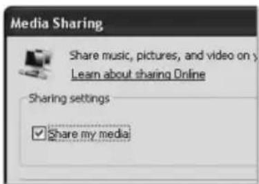 CHANGHONG LED40D1100ISX - - Attivare la condivisione dei media - 2