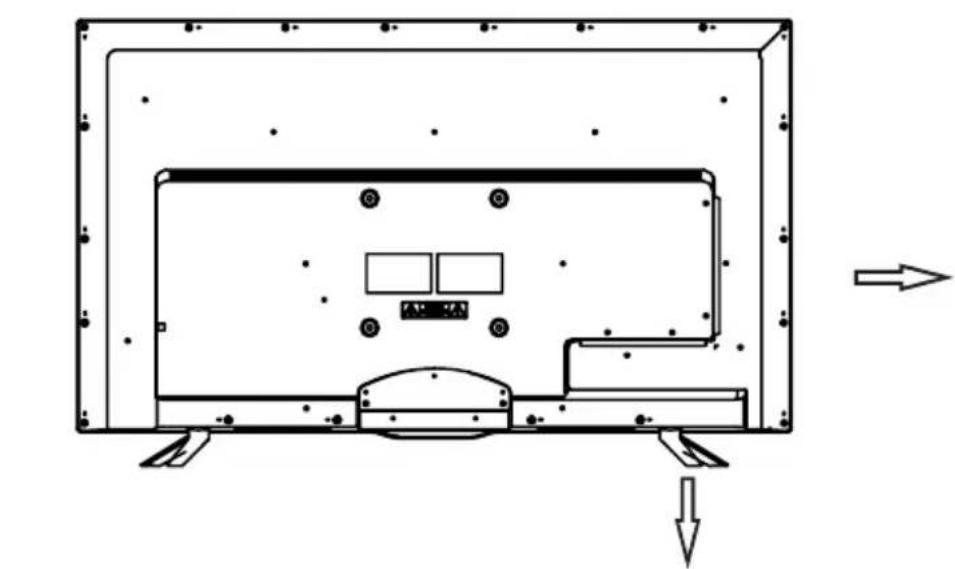 CHANGHONG LED40D1100ISX - Pannello posteriore e laterali - 1