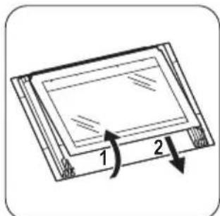 ZANKER KOB10301XB - Cleaning the oven door - 7