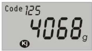 ADE Jana KE 273 - | Weighing operations - 2