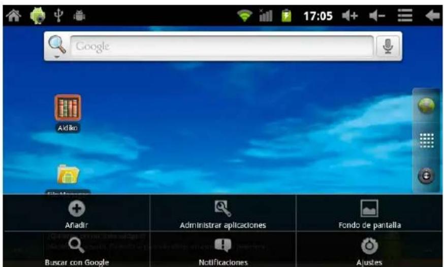 Leotec LPad Cosmos LETAB801 - Uso del panel tactil - 2