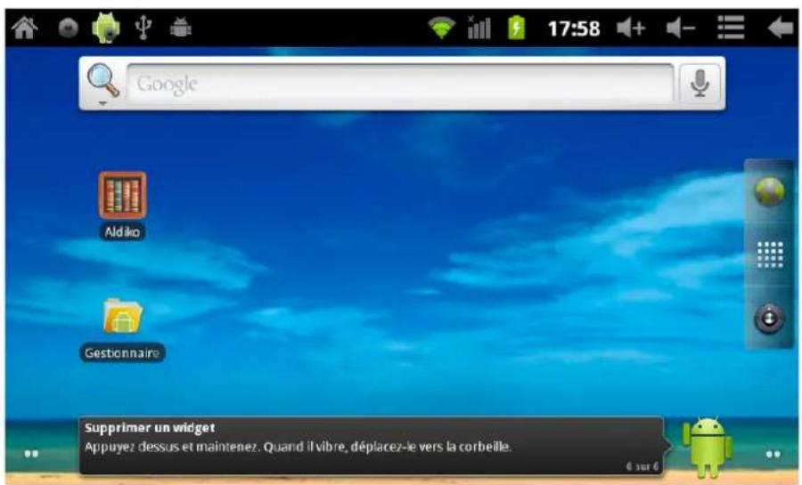 Leotec LPad Cosmos LETAB801 - Écran d'accueil - 1