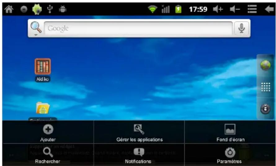 Leotec LPad Cosmos LETAB801 - Utilisation de l'écran tactile - 2