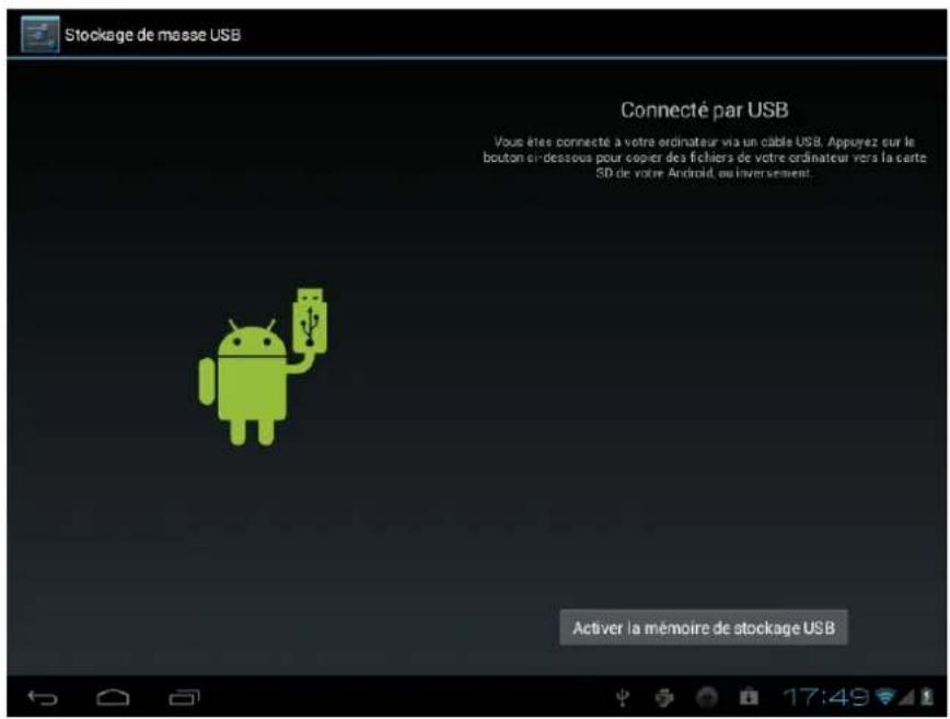 Leotec LPad Cosmos II LETAB805 - Connexion avec un ordinateur (PC) - 1