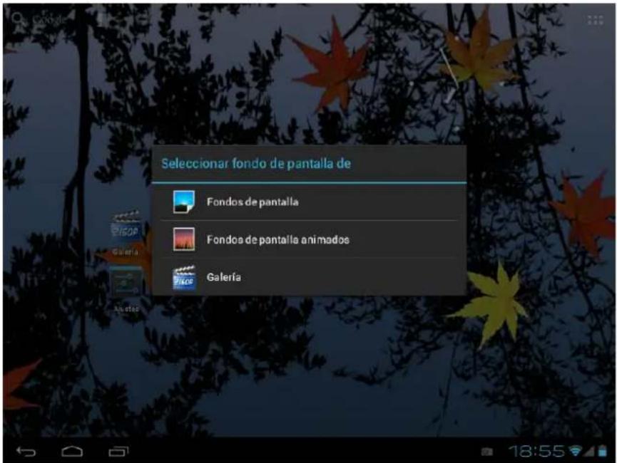 Leotec LPad Cosmos II LETAB805 - Interfaz principal - 3