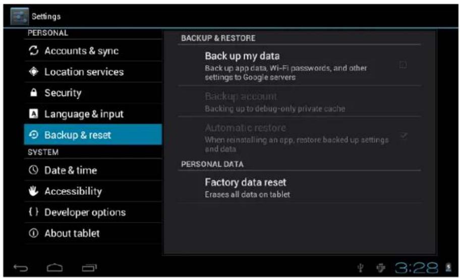 Leotec LPad Cosmos II LETAB805 - Privacy - 1