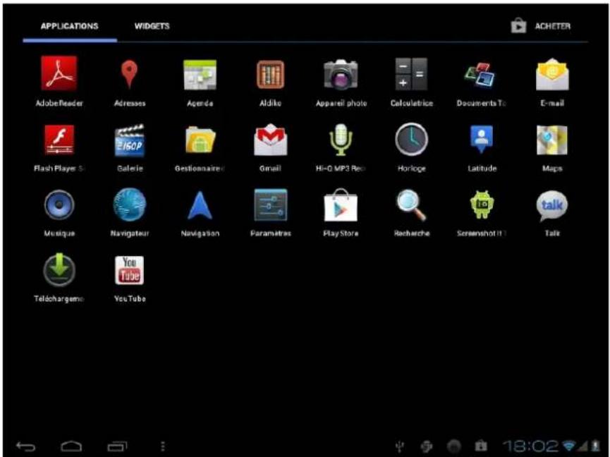 Leotec LPad Cosmos II LETAB805 - Ecran d'accueil - 2
