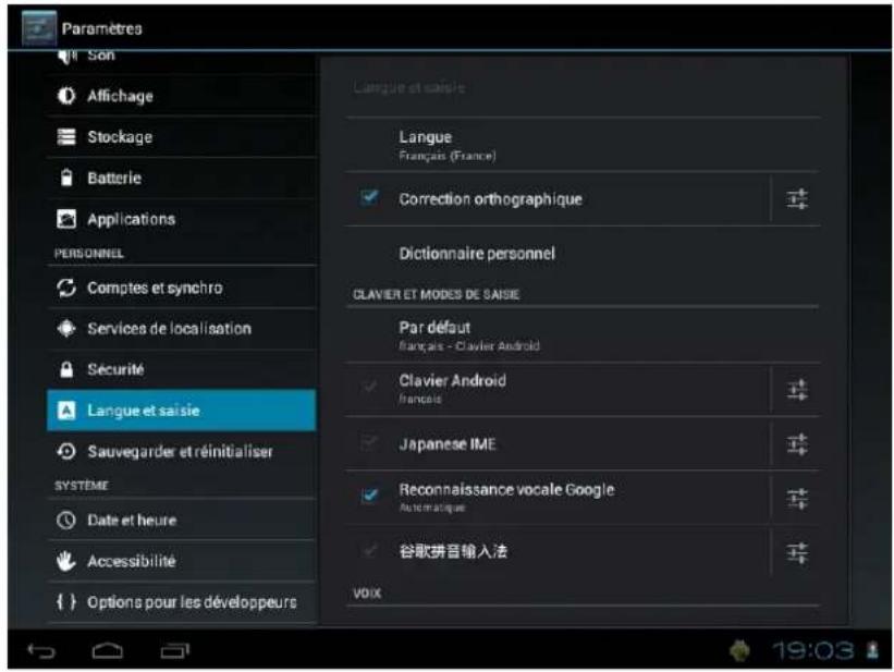 Leotec LPad Cosmos II LETAB805 - Langue et clavier - 1