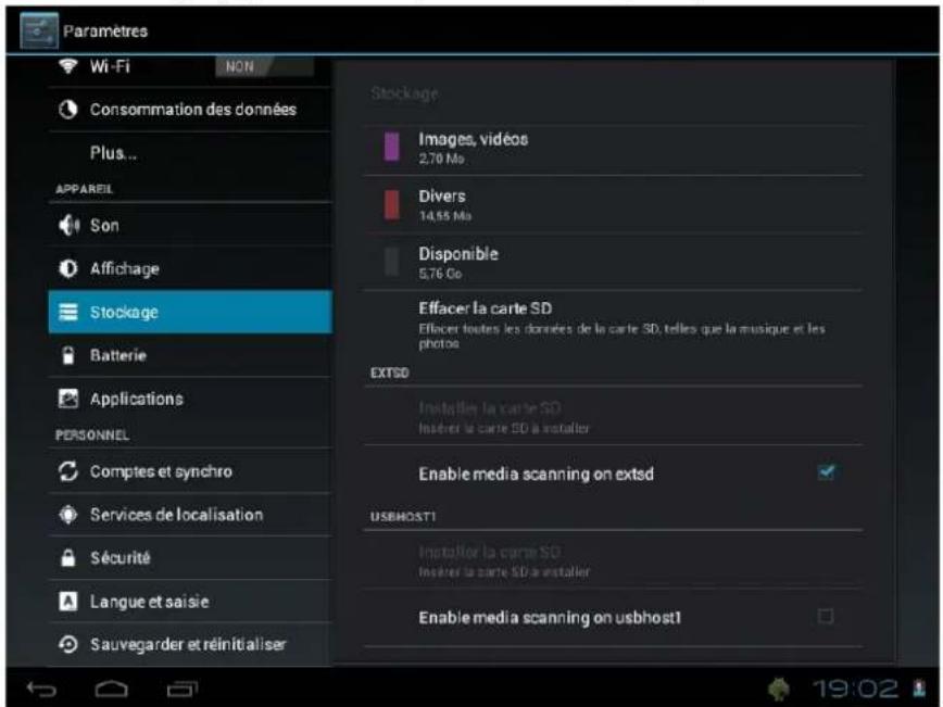Leotec LPad Cosmos II LETAB805 - Stockage - 1
