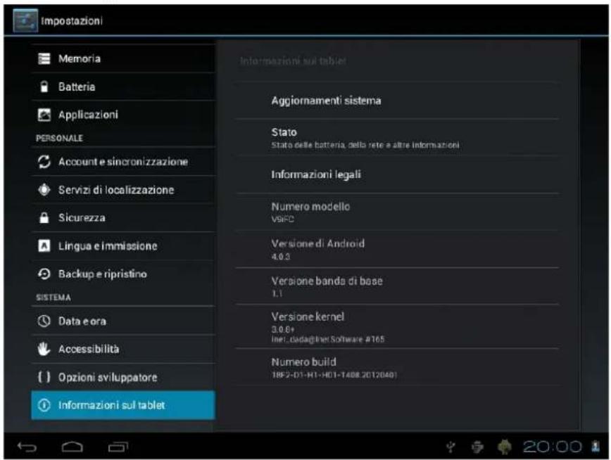 Leotec LPad Cosmos II LETAB805 - Informazioni sul dispositivo - 1