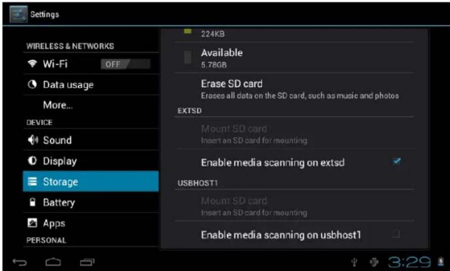 Leotec LPad Cosmos II LETAB805 - Storage - 1
