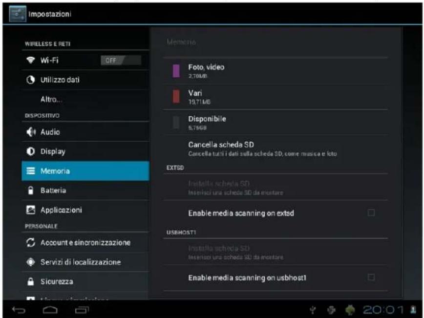 Leotec LPad Cosmos II LETAB805 - Archiviazione - 1