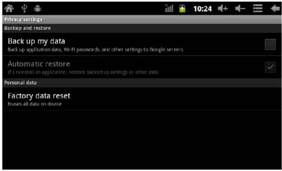 Leotec LPad Space LETAB701 - Privacy - 1