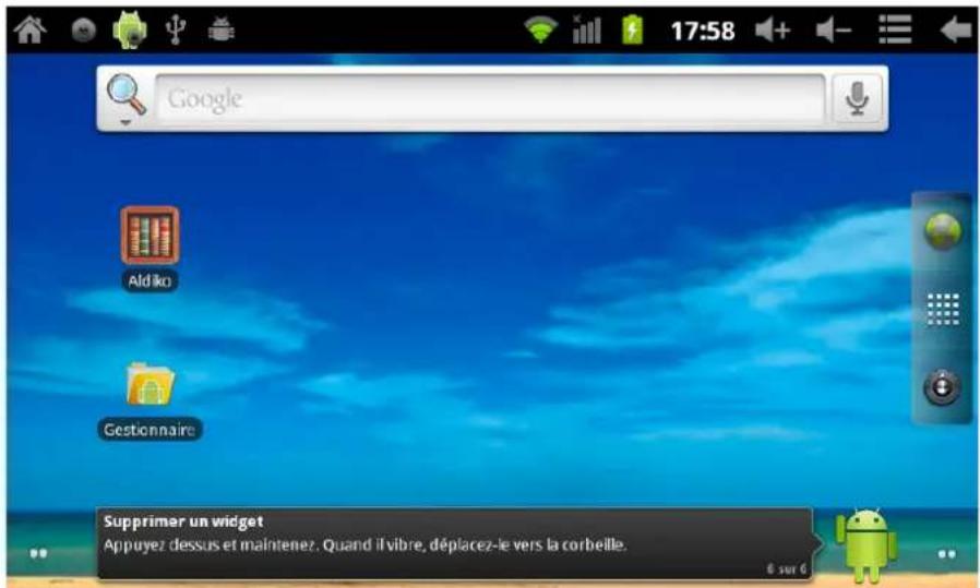 Leotec LPad Space LETAB701 - Ecran d'accueil - 1