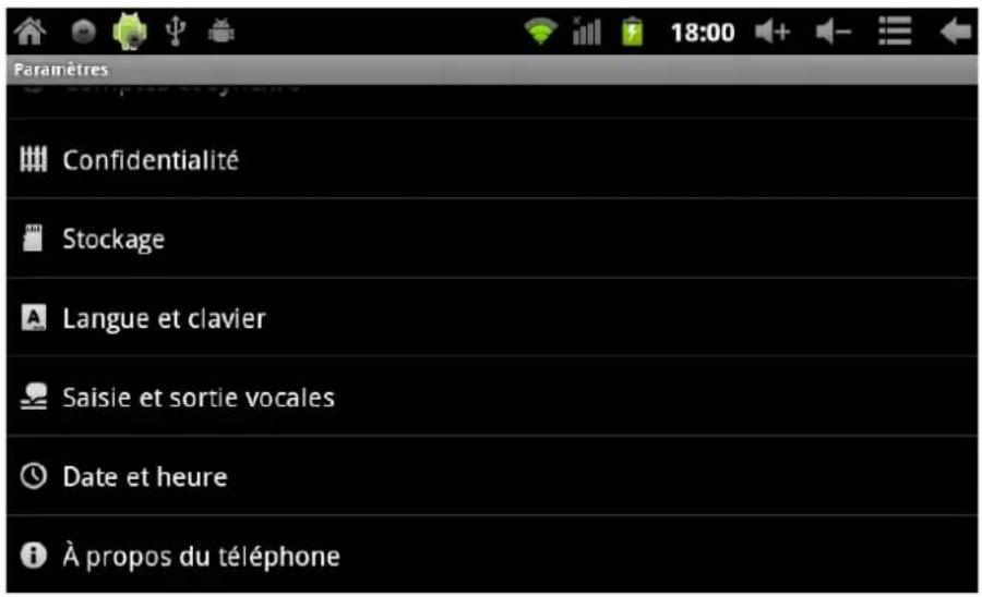 Leotec LPad Space LETAB701 - Réglages de base - 3