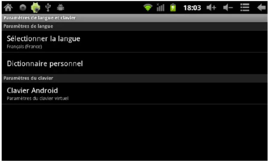 Leotec LPad Space LETAB701 - Langue et clavier - 1