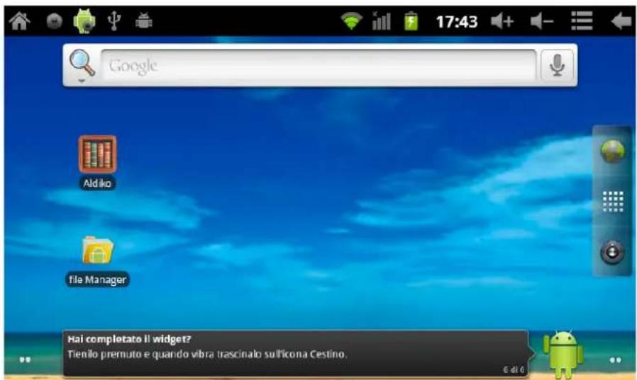 Leotec LPad Space LETAB701 - Interfaccia principale - 1