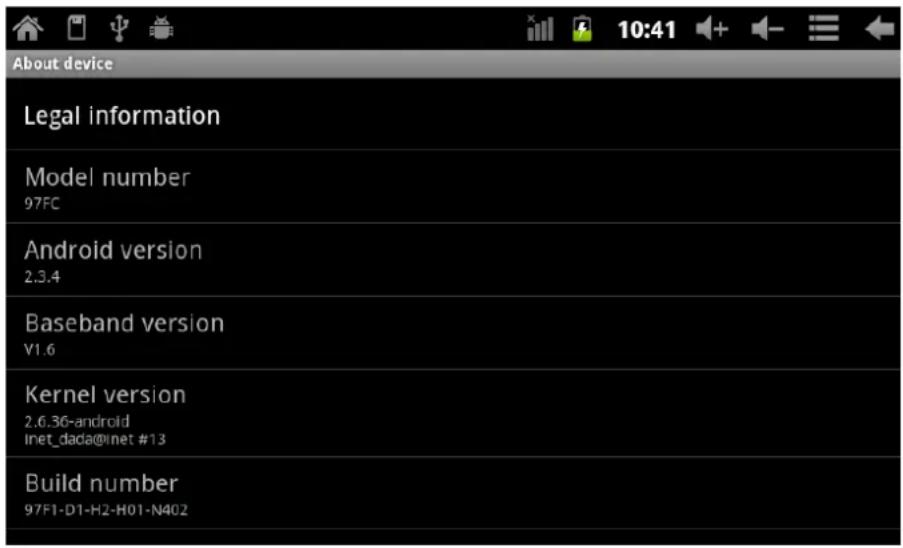 Leotec LPad Space LETAB701 - About device - 1