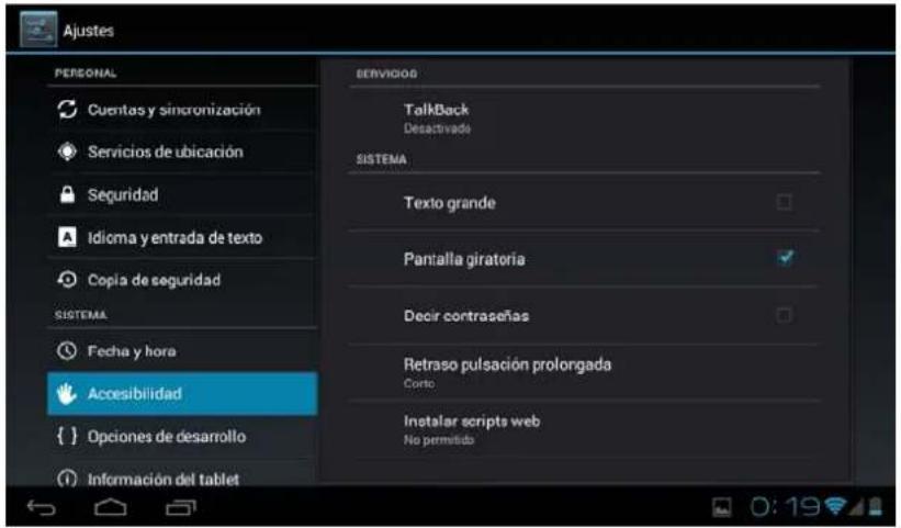 Leotec LPad Quasar LETAB704 - Ajustar fecha y hora - 2