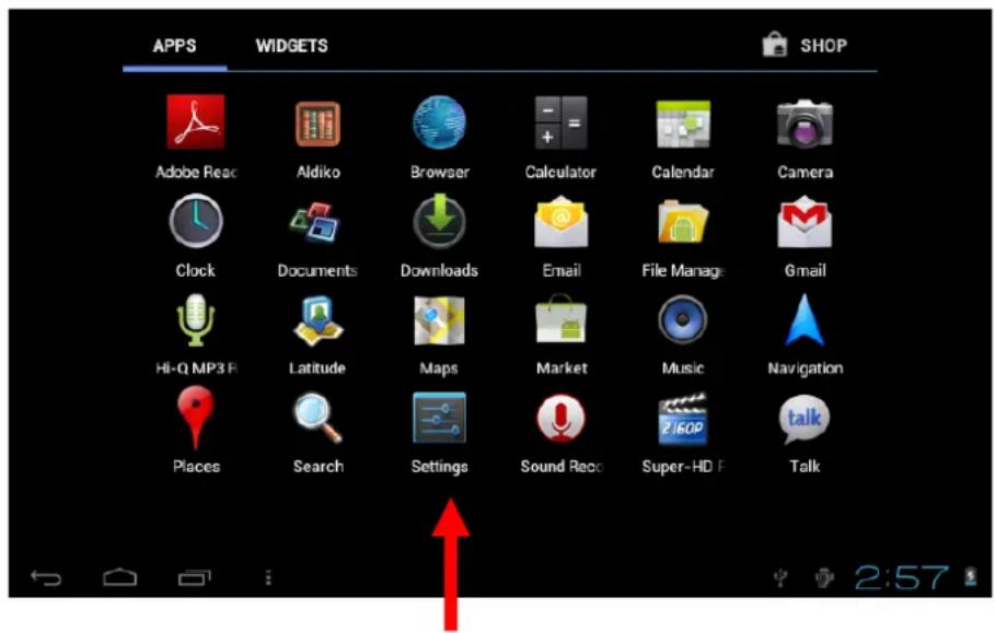 Leotec LPad Quasar LETAB704 - Configuration - 1