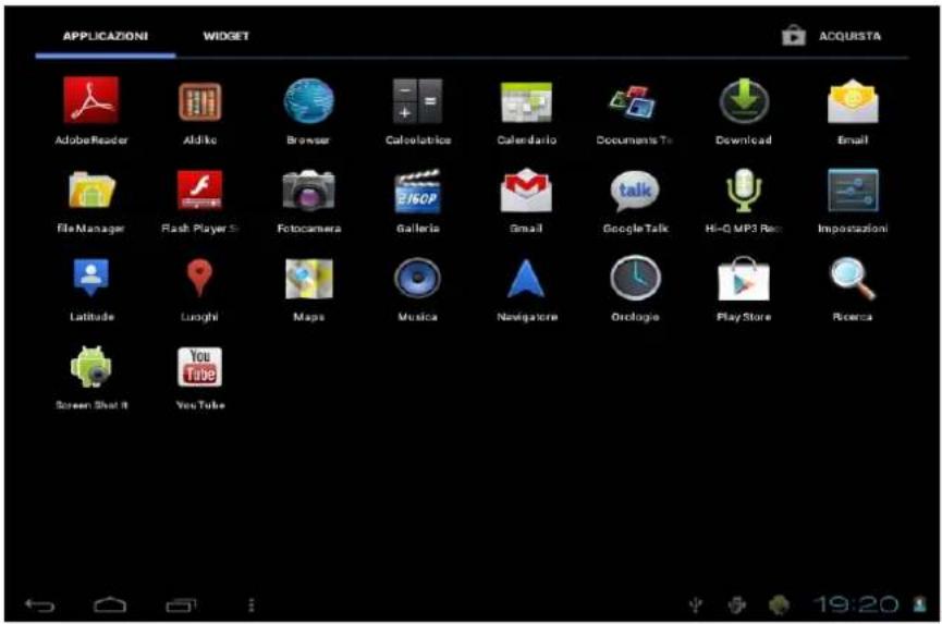 Leotec LPad Quasar LETAB704 - Interfaccia principale - 10