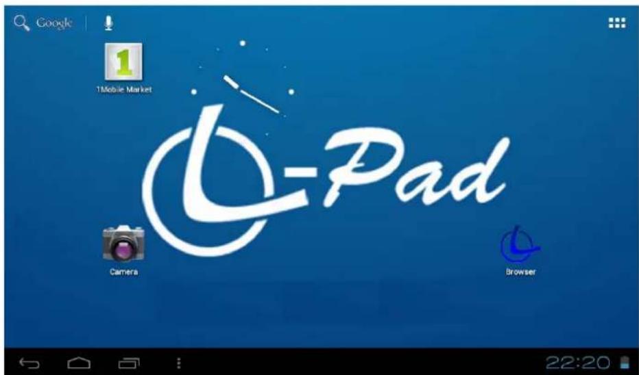 Leotec LPad Quasar LETAB704 - Interfaccia principale - 1