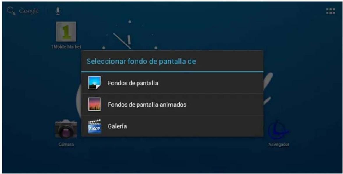Leotec LPad Quasar LETAB704 - Interfaz principal - 10
