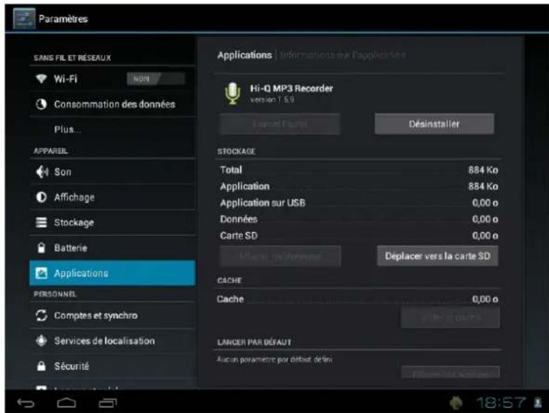 Leotec LPad Quasar LETAB704 - Comment désinstaller? - 2