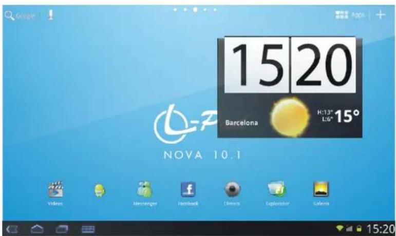 Leotec LPad Nova II LETAB1009 - Main interface describe - 1