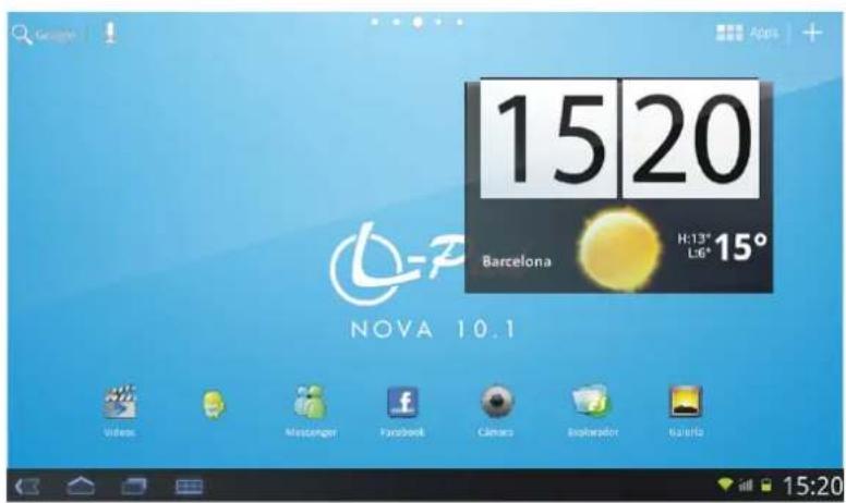 Leotec LPad Nova II LETAB1009 - Interfaz principal - 1