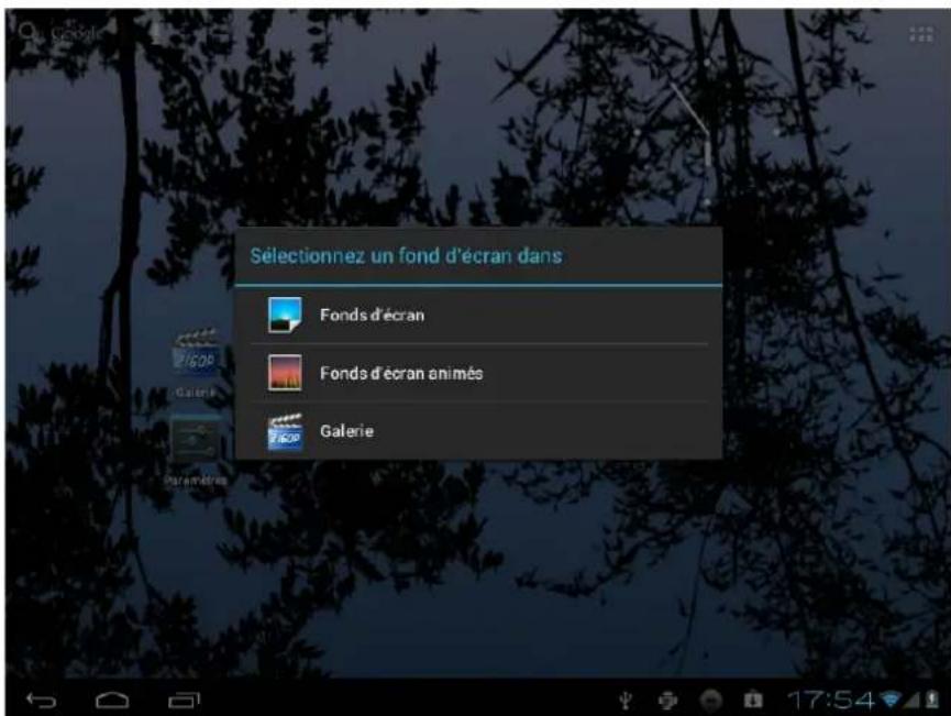 Leotec LPad Nova II LETAB1009 - Depuis la zone d'applications et de widgets on peut gérer les principales icones de - 2