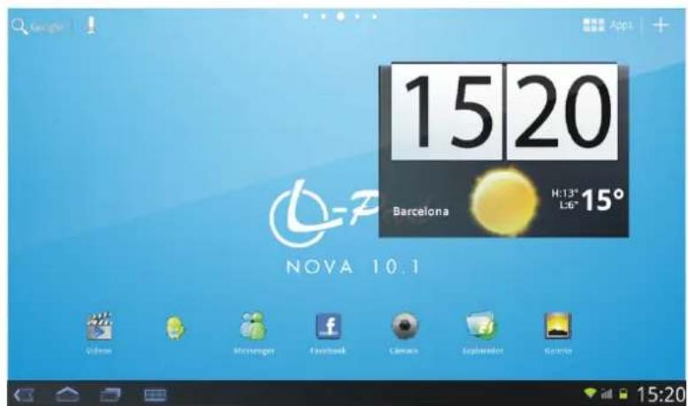 Leotec LPad Nova II LETAB1009 - Ecrans opérationnels - 1