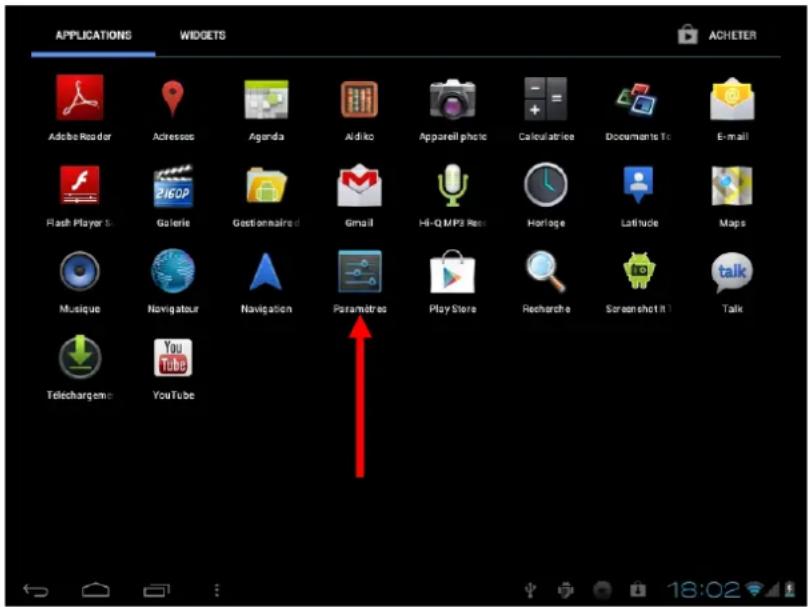 Leotec LPad Nova II LETAB1009 - Paramètres - 1