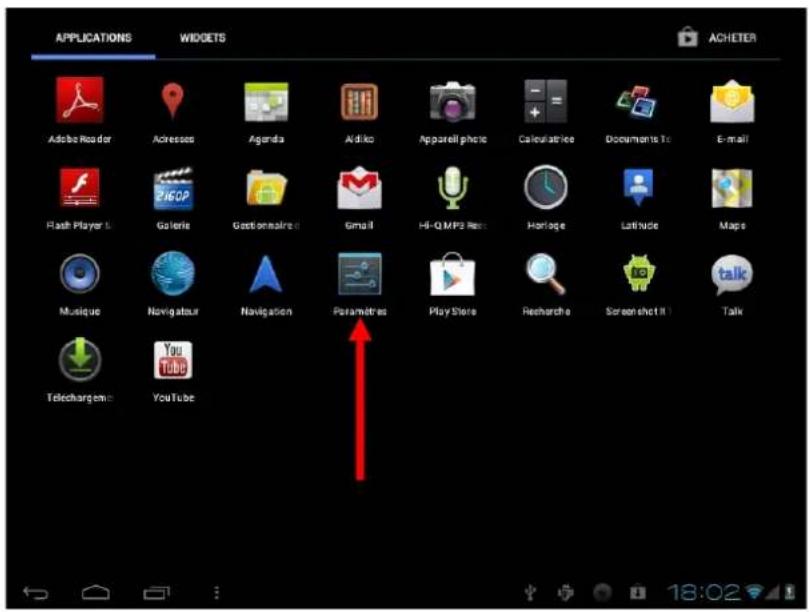 Leotec LPad Nova II LETAB1007 - Paramètres - 1
