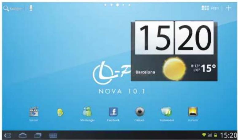 Leotec LPad Nova II LETAB1007 - Ecrans opérationnels - 1