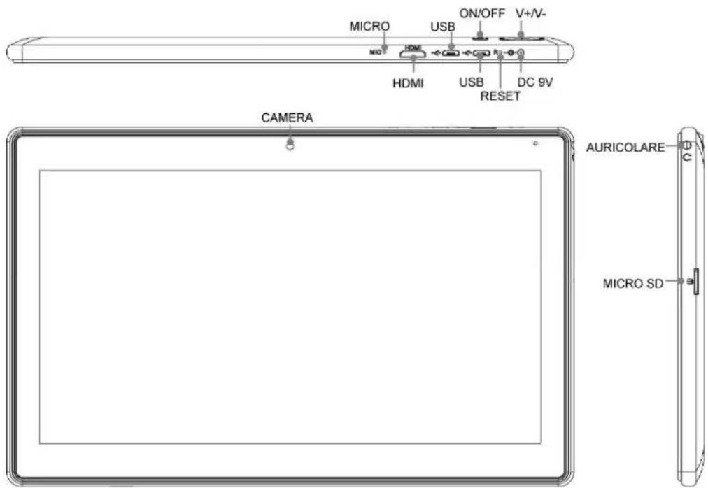 Leotec LPad Nova LETAB1006 - Aspetto e pulsanti: - 1