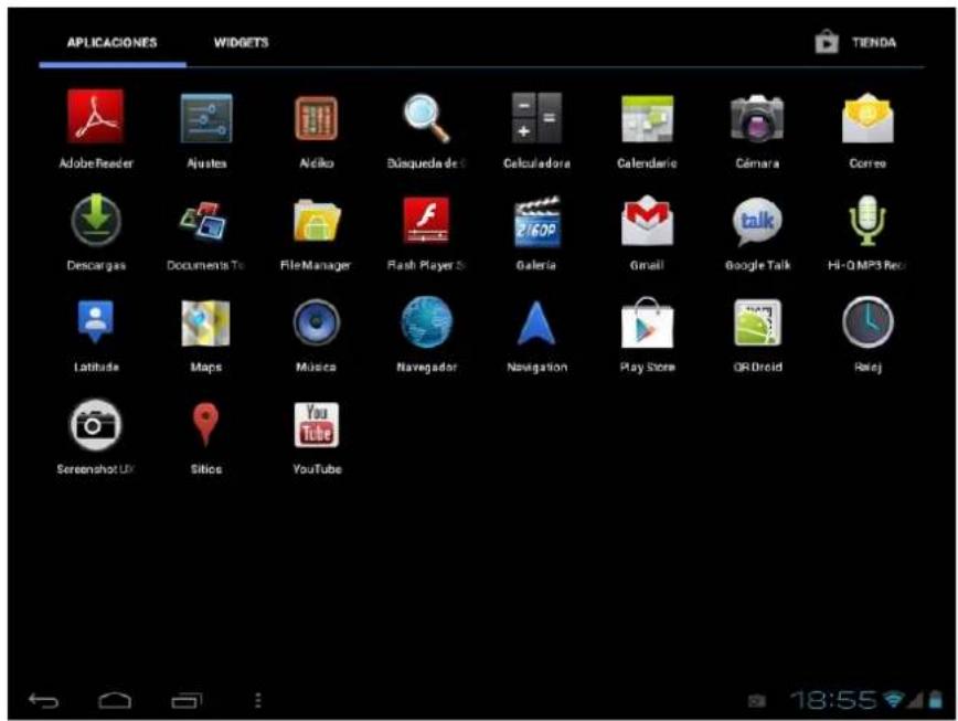 Leotec LPad Nova LETAB1006 - Interfaz principal - 9