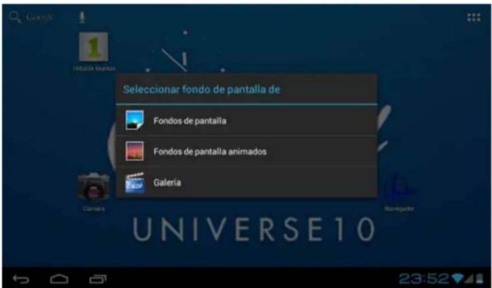 Leotec LPad Universe LETAB1004 - Interfaz principal - 10