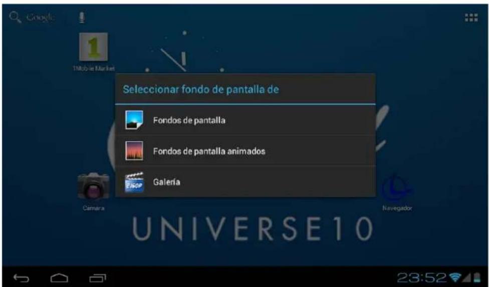 Leotec LPad Universe LETAB1005 - Interfaz principal - 10