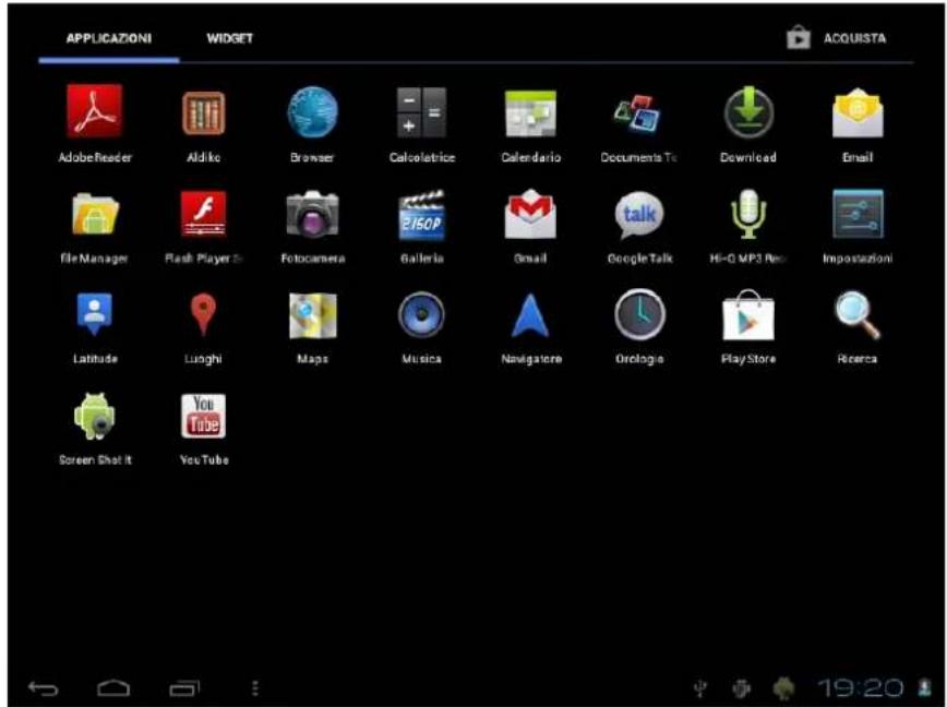 Leotec LPad Universe LETAB1005 - Interfaccia principale - 9