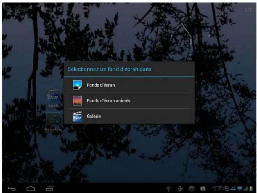 Leotec LPad Universe LETAB1005 - Depuis la zone d'applications et de widgets on peutGER les principales icones de - 2
