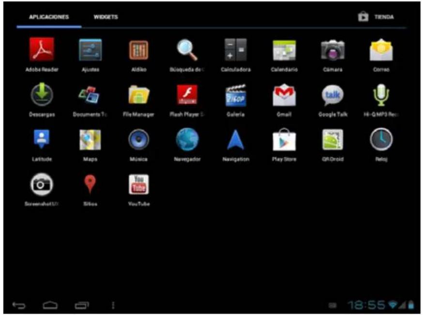 Leotec LPad Universe LETAB1003 - Interfaz principal - 9