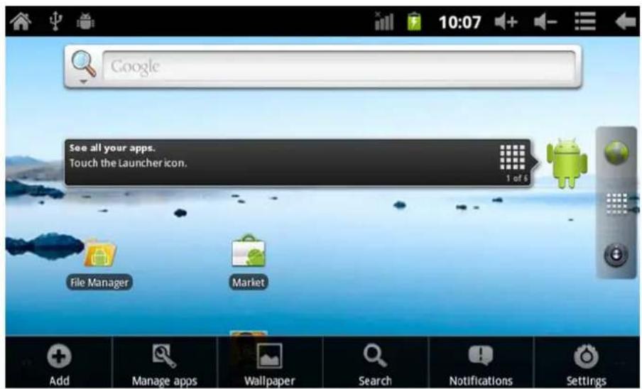 Leotec LPad Univere LETAB1001 - Use touch panel - 1