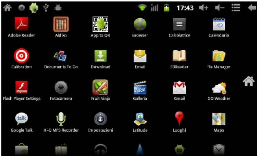 Leotec LPad Univere LETAB1001 - Interfaccia principale - 2