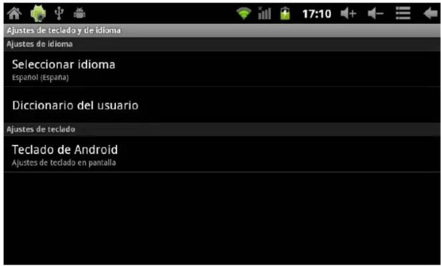 Leotec LPad Univere LETAB1001 - Idioma y teclado - 1