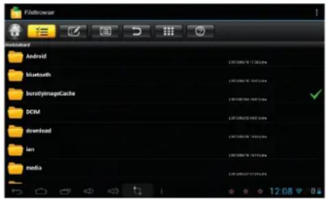 AudioSonic TL3470 - FILE BROWSER - 1