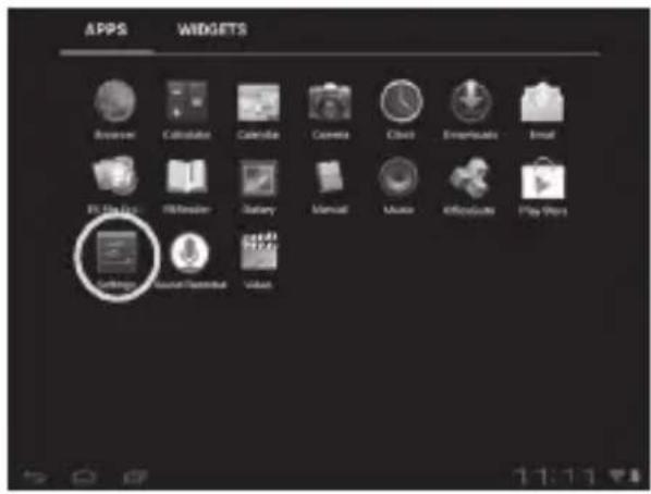 Yarvik Xenta TAB07200 - Getting on the Internet - 3